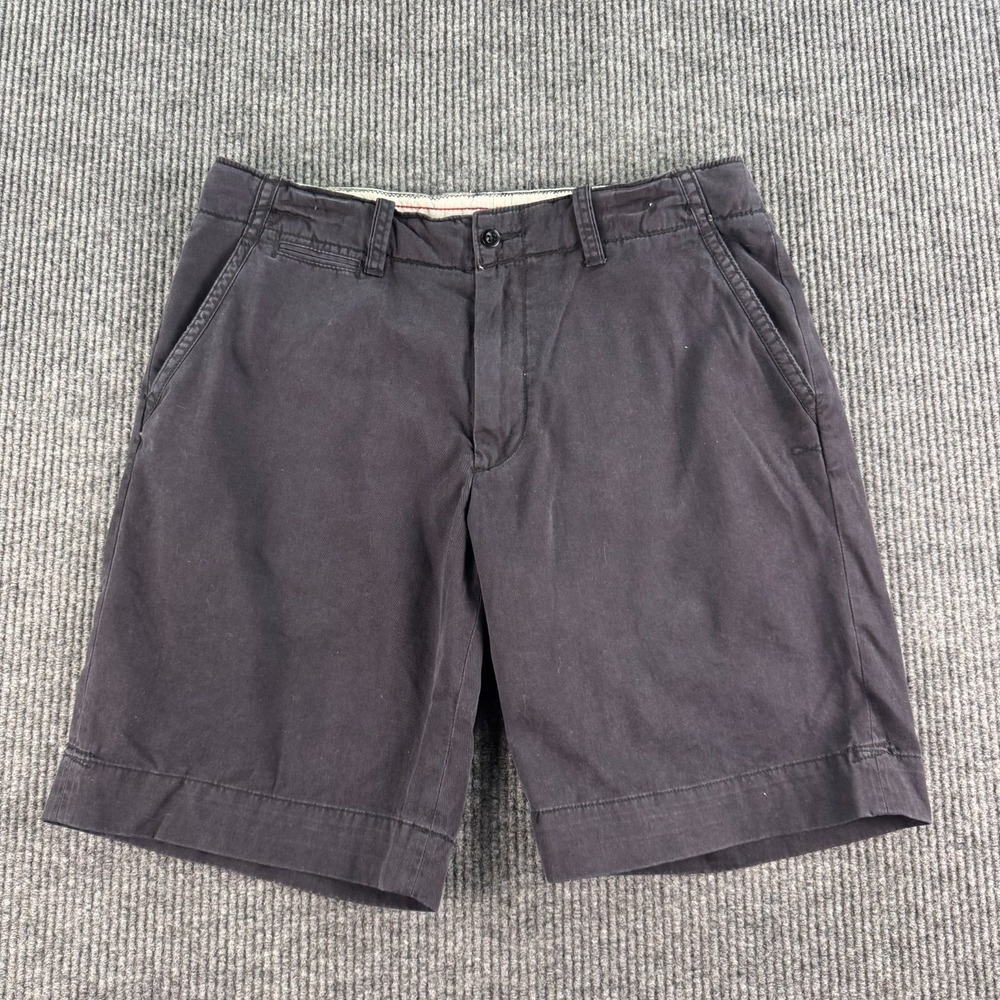 Vintage Polo Ralph Lauren Bermuda Shorts Men 36 Blue Faded Cotton Drawstring